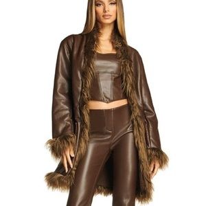 I AM GIA Taipan afghan long coat